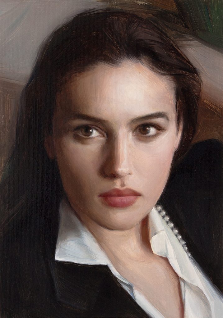Portrait of Monica Bellucci